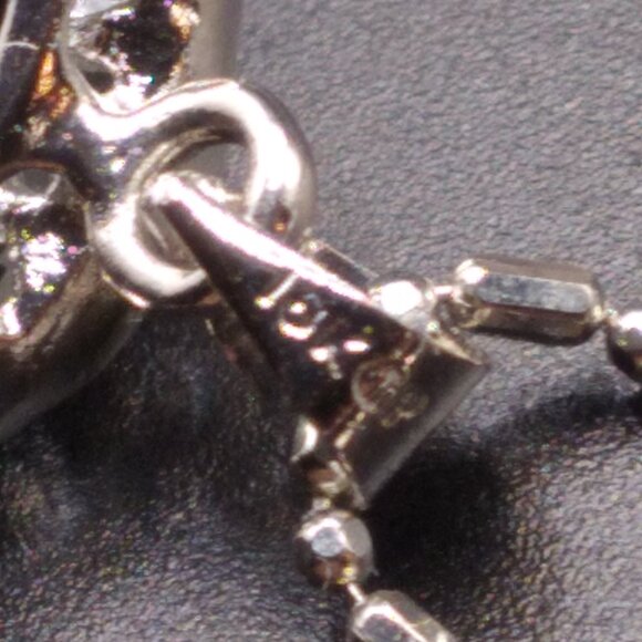 Vintage 18k GP Tahitian Black Pearl Pendant & 18k GP Necklace - Picture 6 of 7